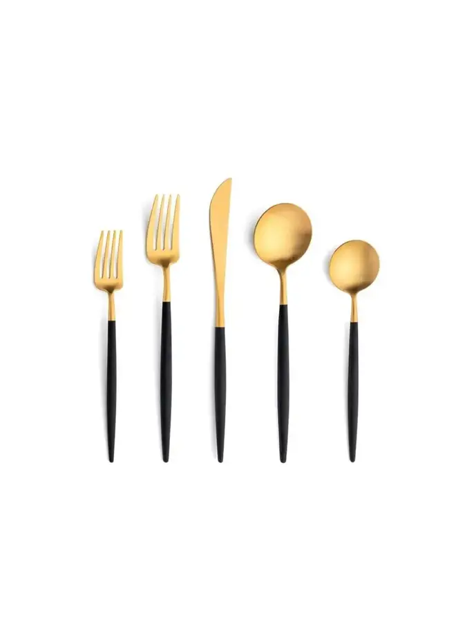 GOA 5PCS BLACK GOLD SET