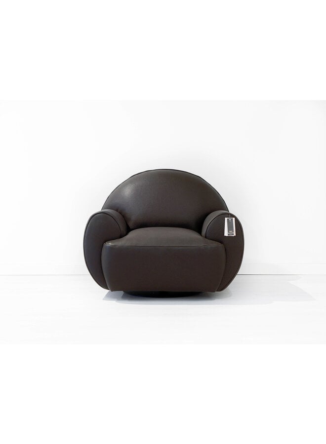 NATUZZI ITALIA MEMORIA SWIVEL ARMCHAIR