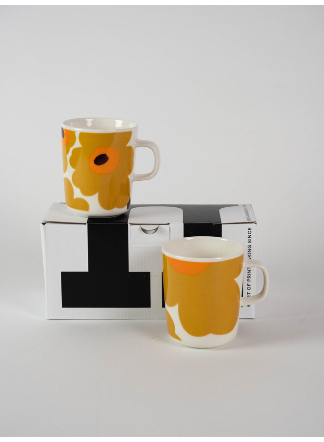 MUG SET  - 253 YELLOW - UNIKKO MUG 2.5 DL SET OF 2- 074952-182
