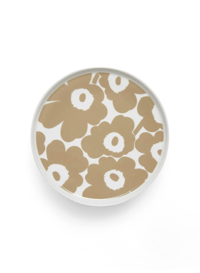 MARIMEKKO UNIKKO PLATE 25CM – BEIGE