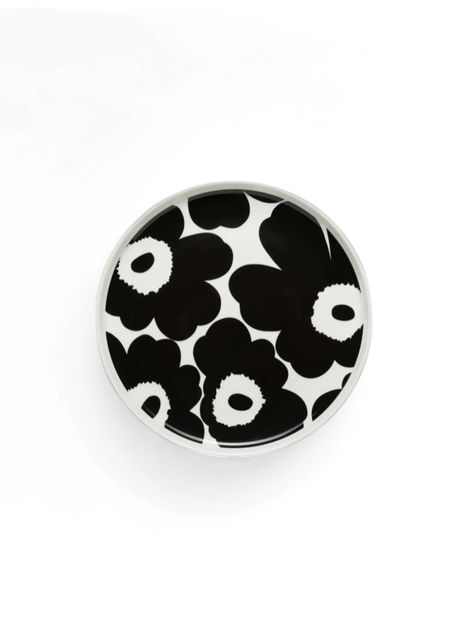 PLATE 20CM - CONT BLACK - OIVA/UNIKKO PLATE 070763-190