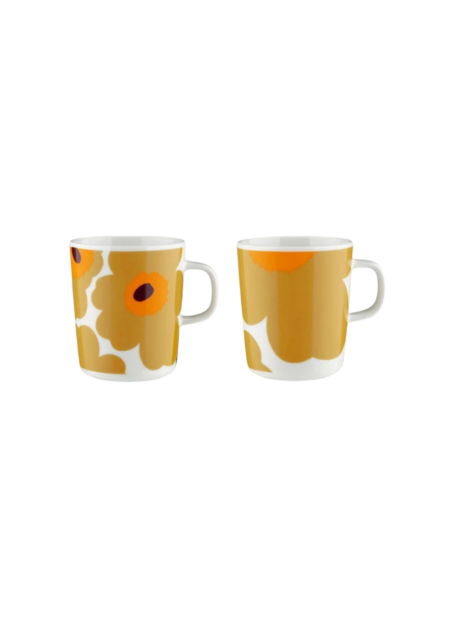 MUG SET  - 253 YELLOW - UNIKKO MUG 2.5 DL SET OF 2- 074952-182
