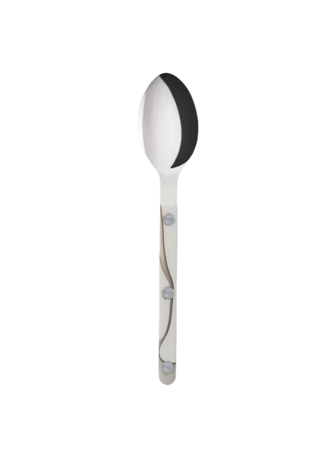 TEA SPOON-BISTROT SOLID  DUNE IVORY (DI)