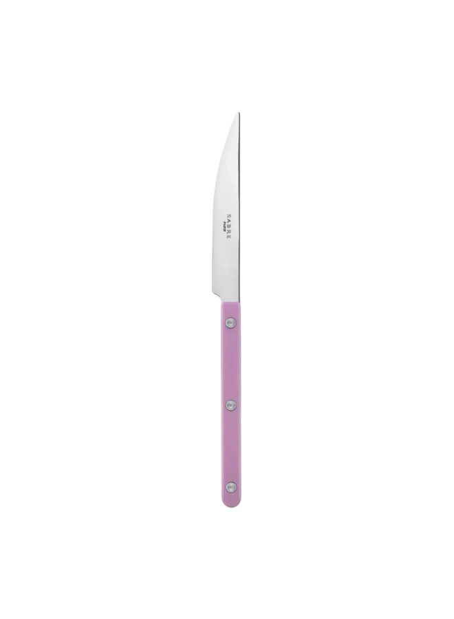 DINNER KNIFE -BISTROT SOLID PINK (FP)