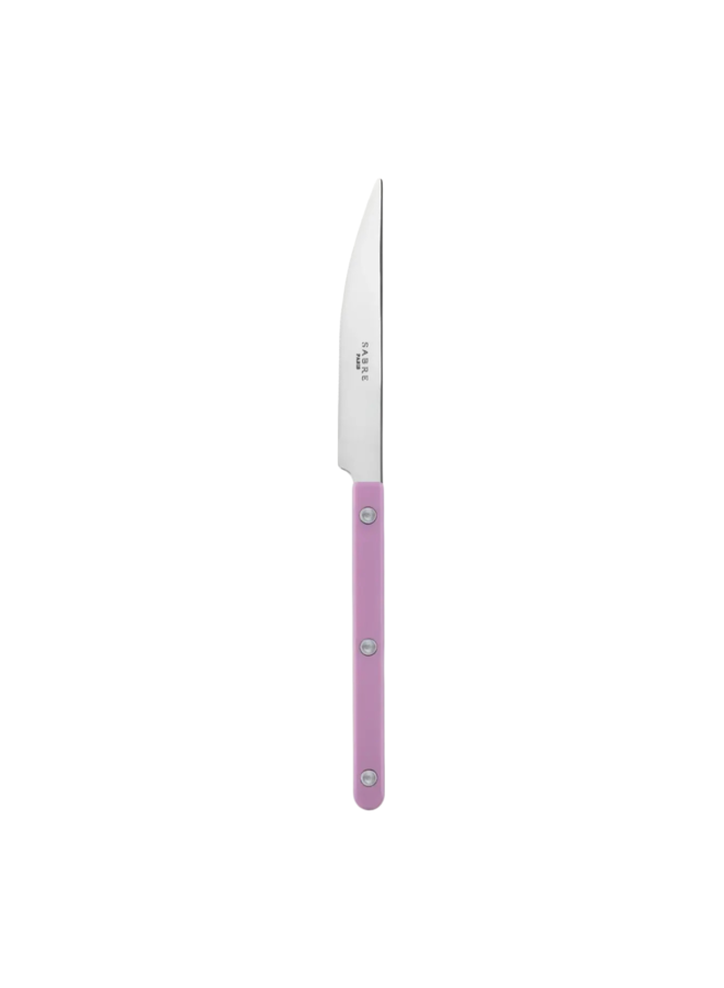 DINNER KNIFE -BISTROT SOLID PINK (FP)