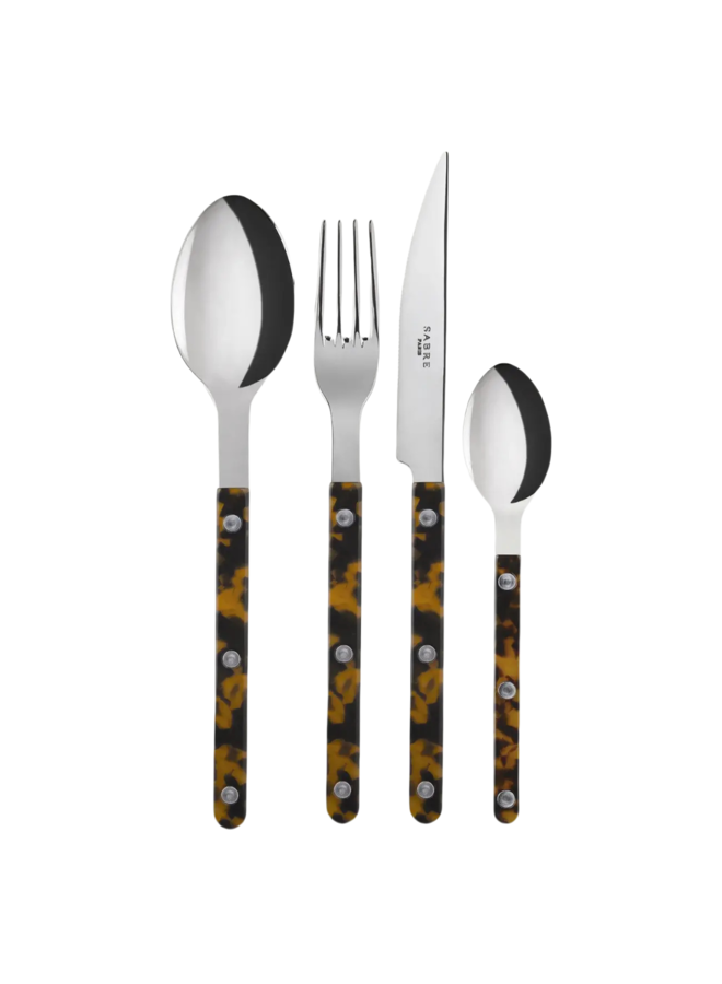 BISTROT SOLID TORTOISE  S/4