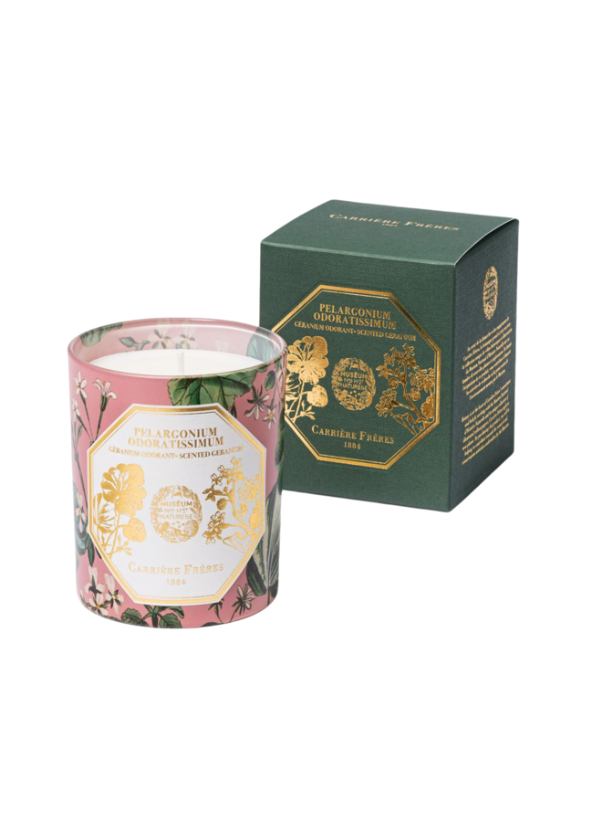 CARRIÈRE FRÈRES MUSEUM GERANIUM SCENTED CANDLE