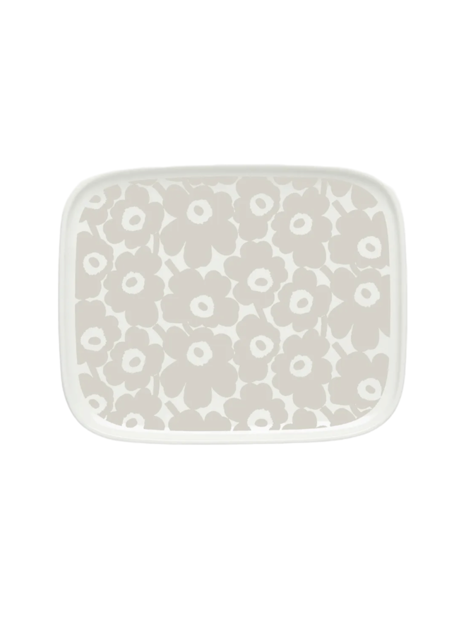 PLATE 12x15CM - 253 WHITE - OIVA/PIKKUINEN UNIKKO  075639-120