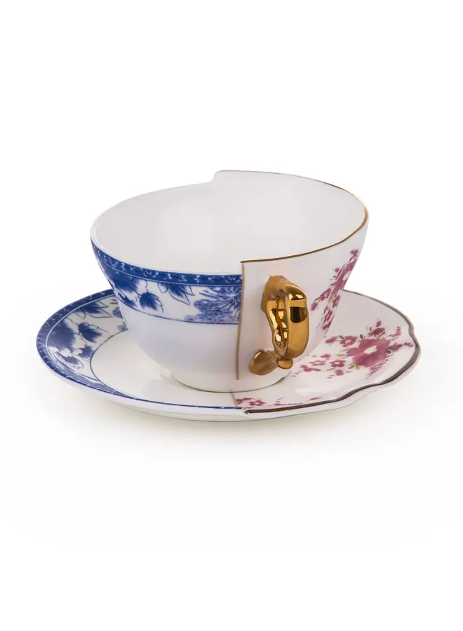 HYBRID-ZENOBIA TEACUP WITH SAUCER