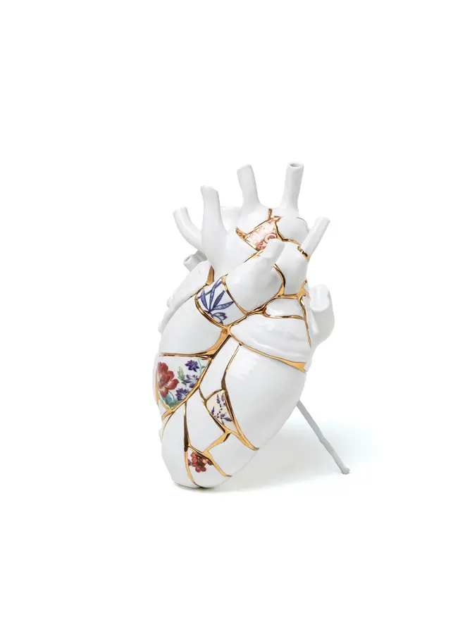 SELETTI LOVE IN BLOOM KINTSUGI VASE