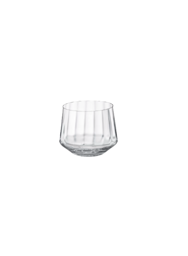 BERNADOTTE LOW TUMBLER 25CL, 6 PCS  LEAD-FREE CRYSTAL