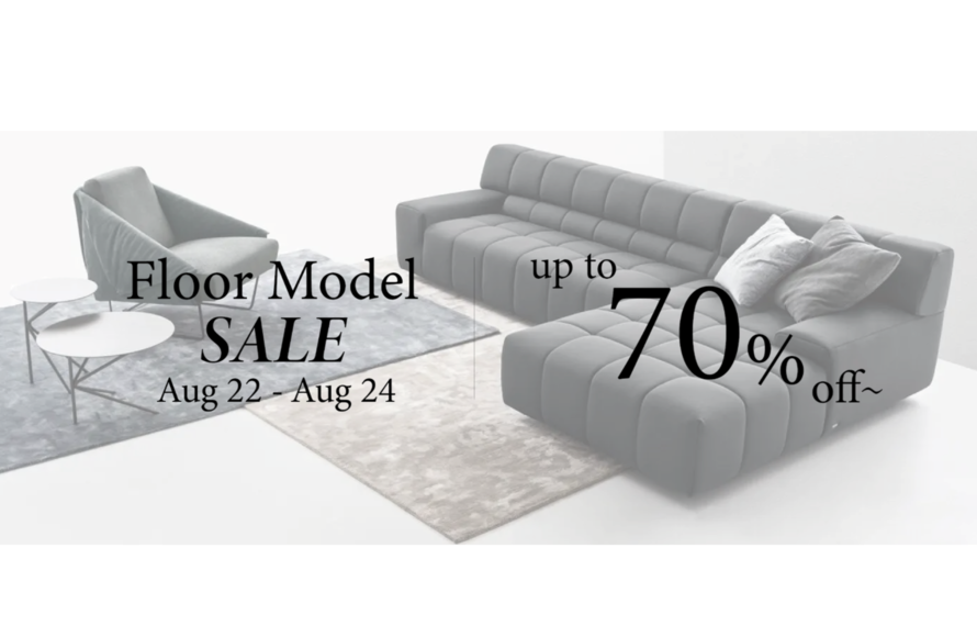 Floor Model Sale Up to 70% Off — Book Your Visit Now！