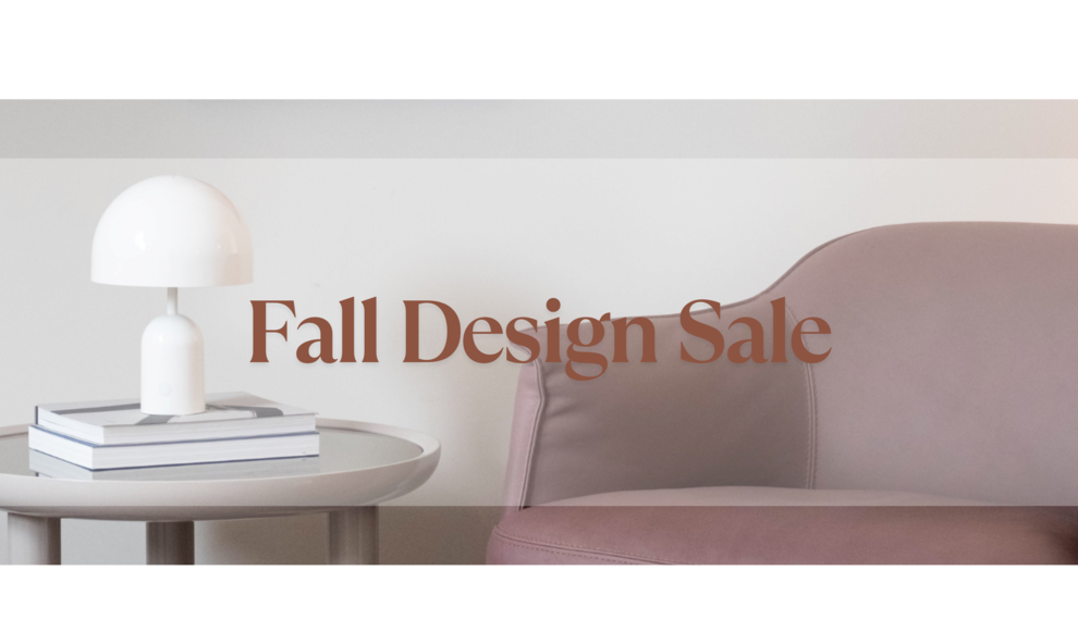 Fall Design Sale: Tomdixon & Nomon Special Offers