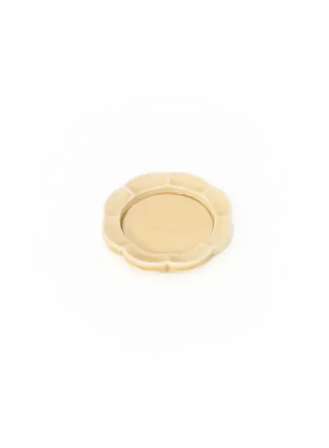 INCENSE TRAY - FLOWER KISETO YELLOW INCENSE TRAY