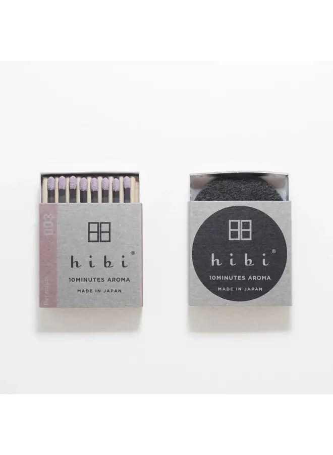 HIBI INCENSE – HERB 003 GERANIUM