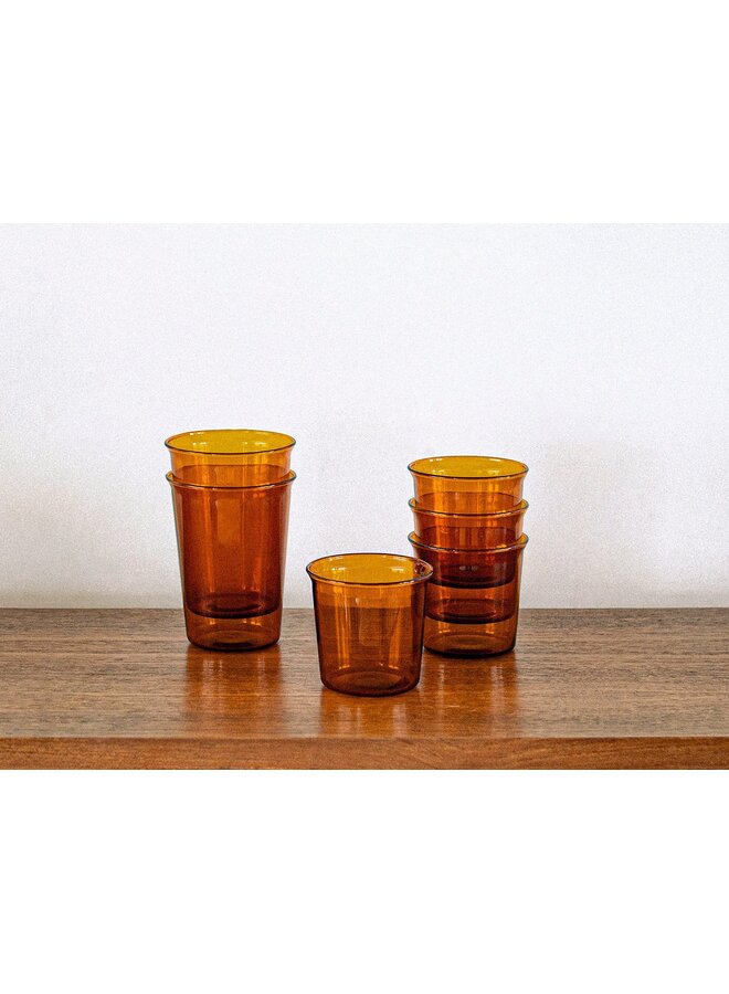 KINTO CAST AMBER GLASS 430ML
