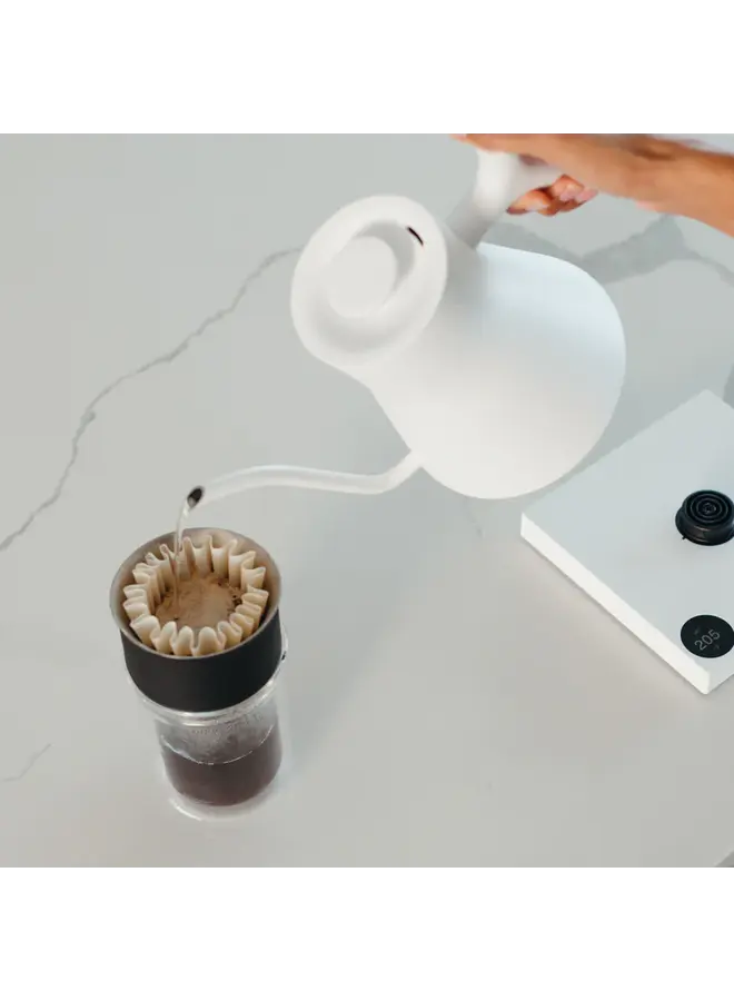 STAGG EKG ELECTRIC POUR OVER KETTLE WHITE