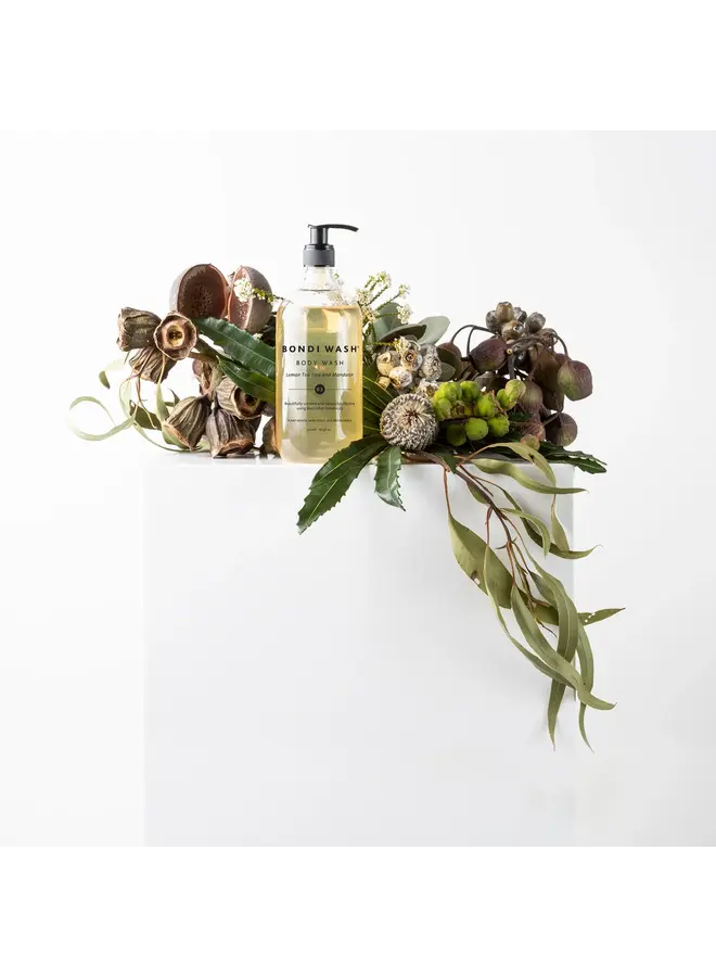 BODY WASH- LEMON TEA TREE  & MANDARIN  500ML