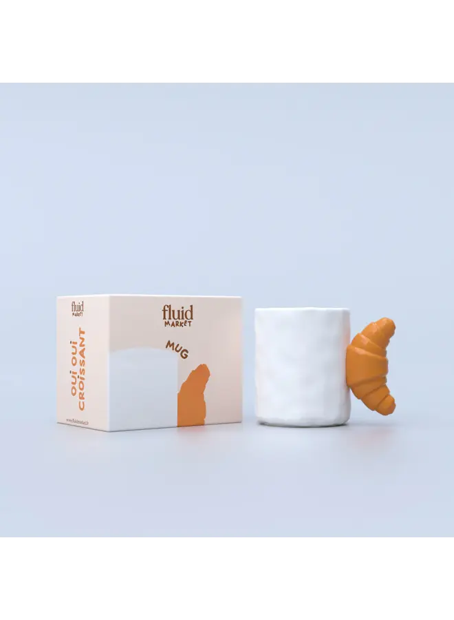 FLUID MARKET CROISSANT MUG