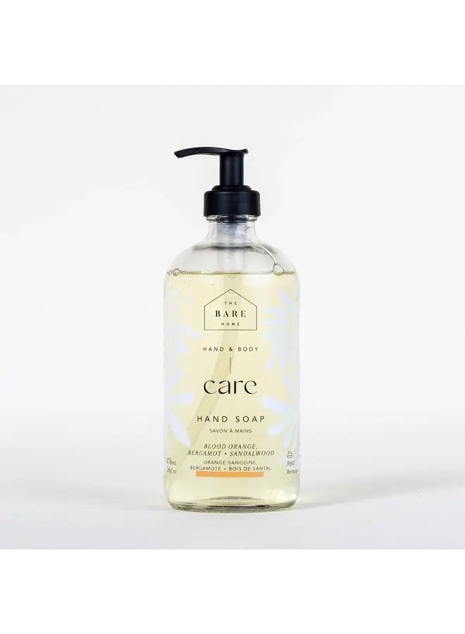 HAND SOAP - BLOOD ORANGE BERGAMOT SANDALWOOD 476ML