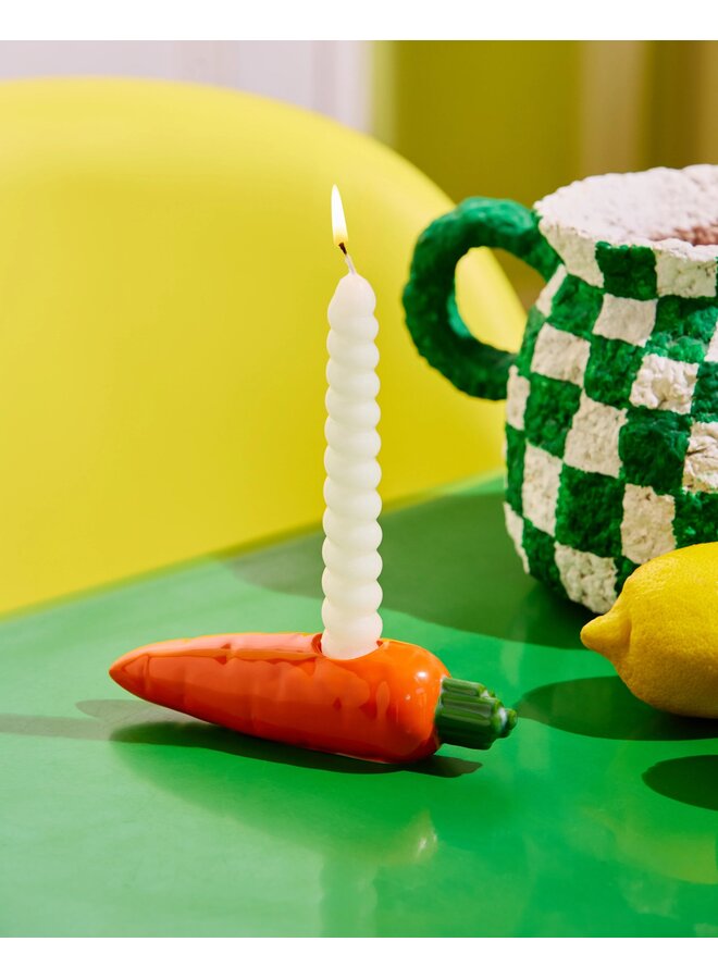 CARROT CANDLE HOLDER