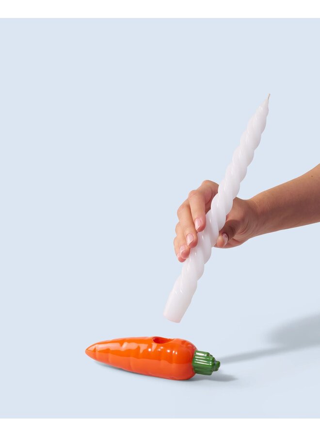 CARROT CANDLE HOLDER