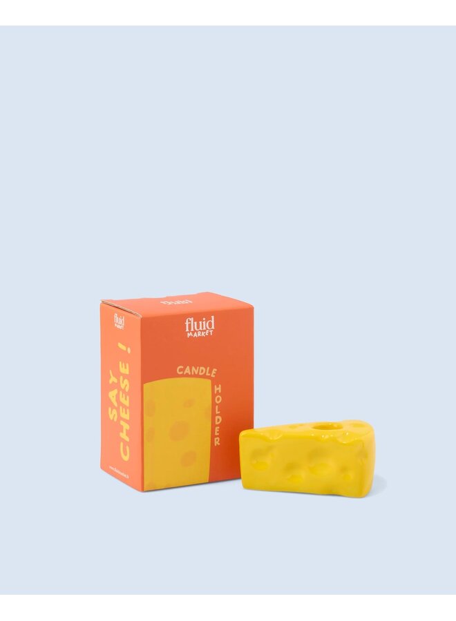 CHEESE CANDLE HOLDER