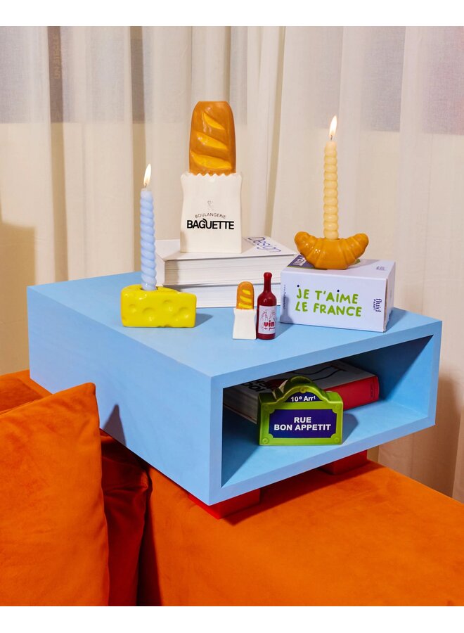 CHEESE CANDLE HOLDER