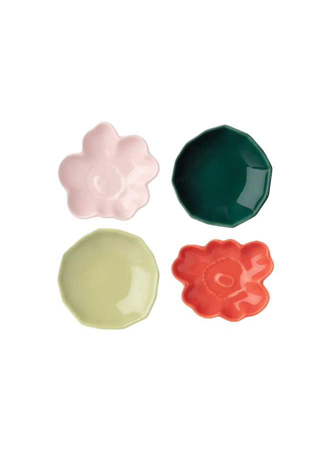 PLATE 4PC - 261 SET - UNIKKO & KIVET - 075288-363 M6 - MARIMEKKO