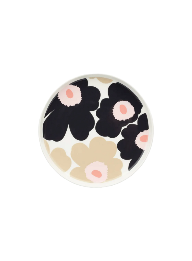 PLATE 20CM - 261 BK/PINK - OIVA/UNIKKO  075265-198
