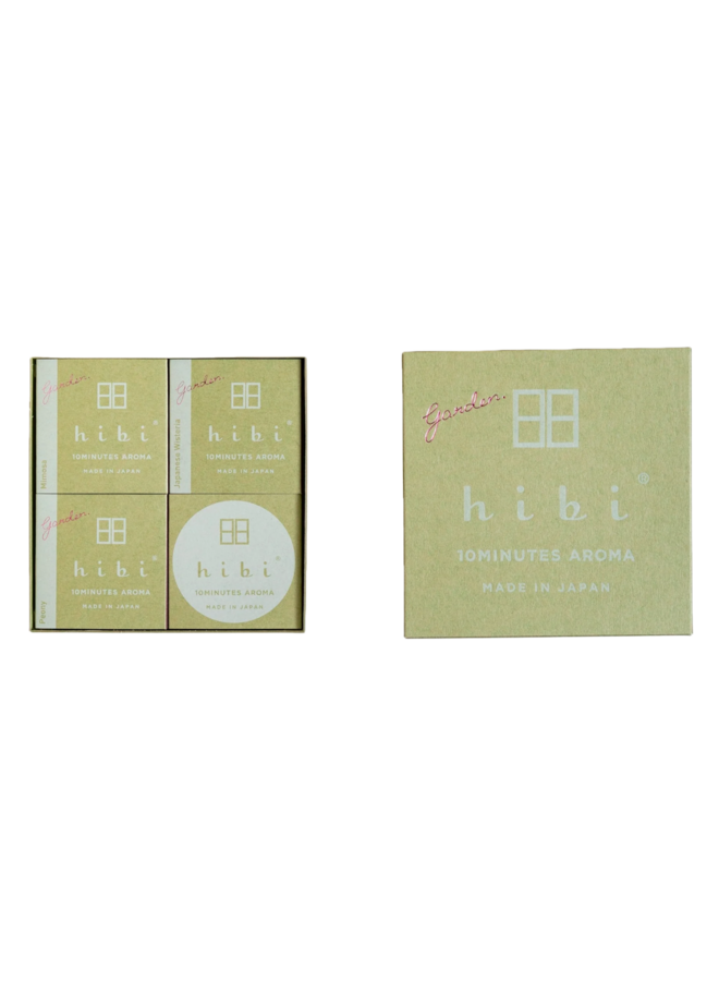 HIBI INCENSE – GARDEN GIFT BOX