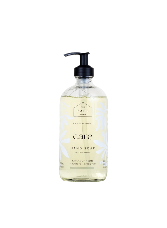 HAND SOAP - BERGAMOT + LIME 476ML