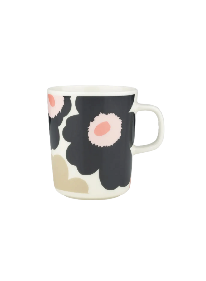 MARIMEKKO OIVA UNIKKO MUG 2.5DL – BLACK & PINK