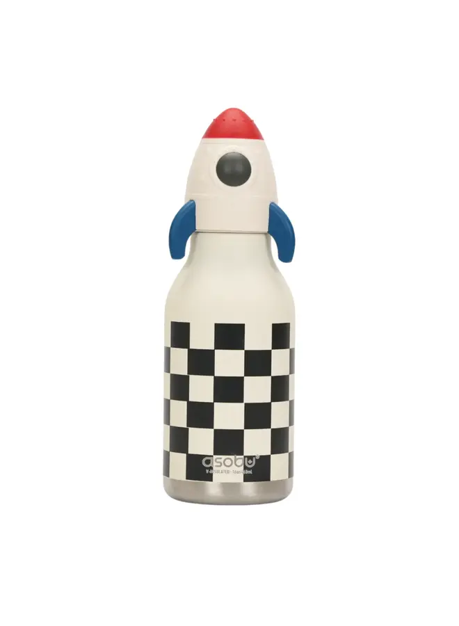 WATER BOTTLE - ROCKETSHIP BESTIE BOTTLE 16OZ / 460ML