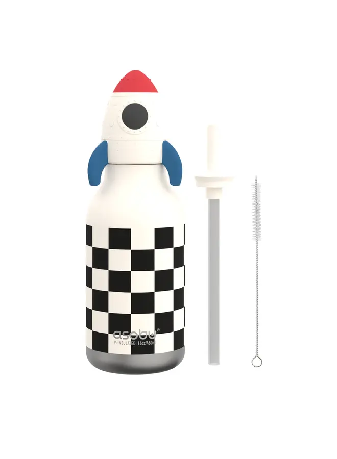 WATER BOTTLE - ROCKETSHIP BESTIE BOTTLE 16OZ / 460ML