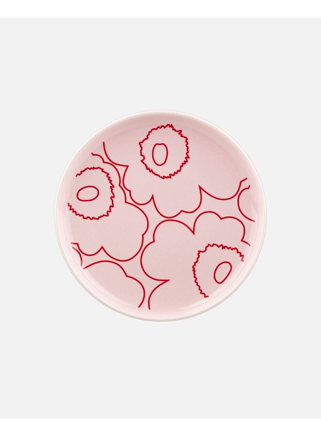 PLATE 13.5CM - 251 PINK LINE - OIVA / PIIRTO UNIKKO 074361-133