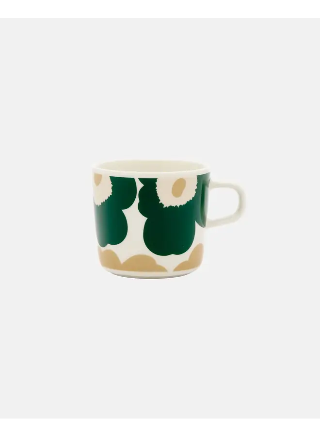 CUP 2DL - 263 GREEN/BEIGE - OIVA/UNIKKO COFFEE CUP 075877-168