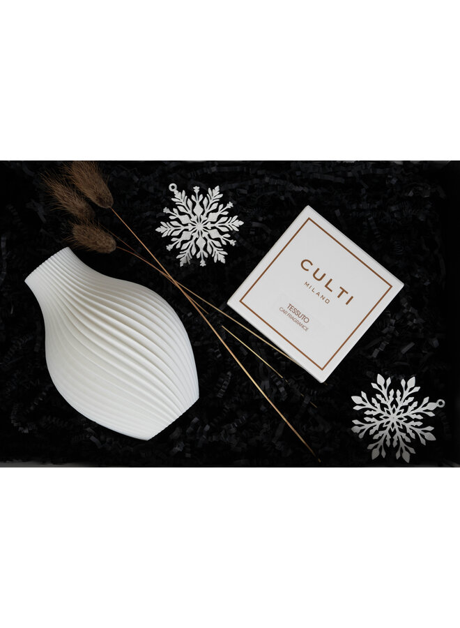 2025 XMAS HOMEY BOX 3DVC -  SPIRAL VASE & CULTI CAR SACHET & XMAS ORNAMENT  - HOMEY