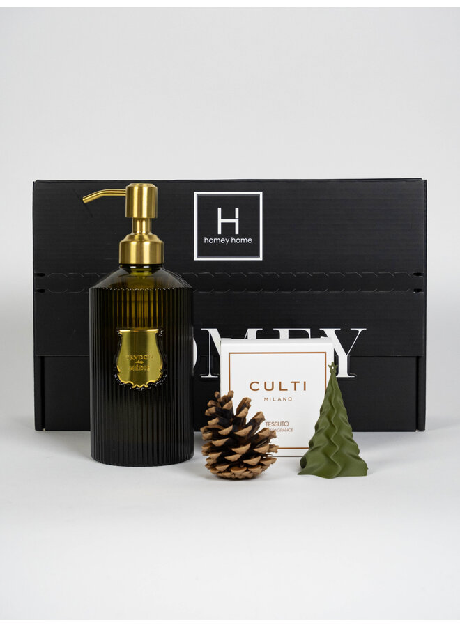 HOMEY BOX TRHC - TRUDON HANDSOAP & CULTI CAR SACHET & XMAS ORNAMENT - HOMEY