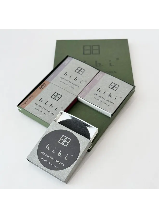 HIBI INCENSE – HERB GREEN GIFT BOX