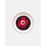 PLATE 20.5CM - 263 RED/DARK - OIVA/UNIKKO DEEP PLATE M6 - 076084-143 - MARIMEKKO