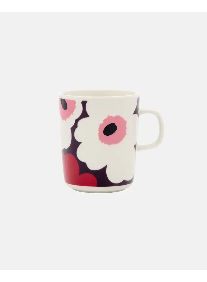 MUG 2.5DL - 263 RED/DARK - OIVA/UNIKKO M6 - 076082-143 - MARIMEKKO