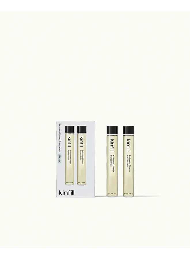 CLEANER REFILLS - BATHROOM CLEANER - MENTHE SET OF 2 10ML - M12 - KINFILL