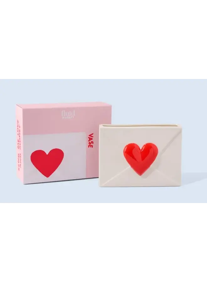 FLUID MARKET HEART VASE