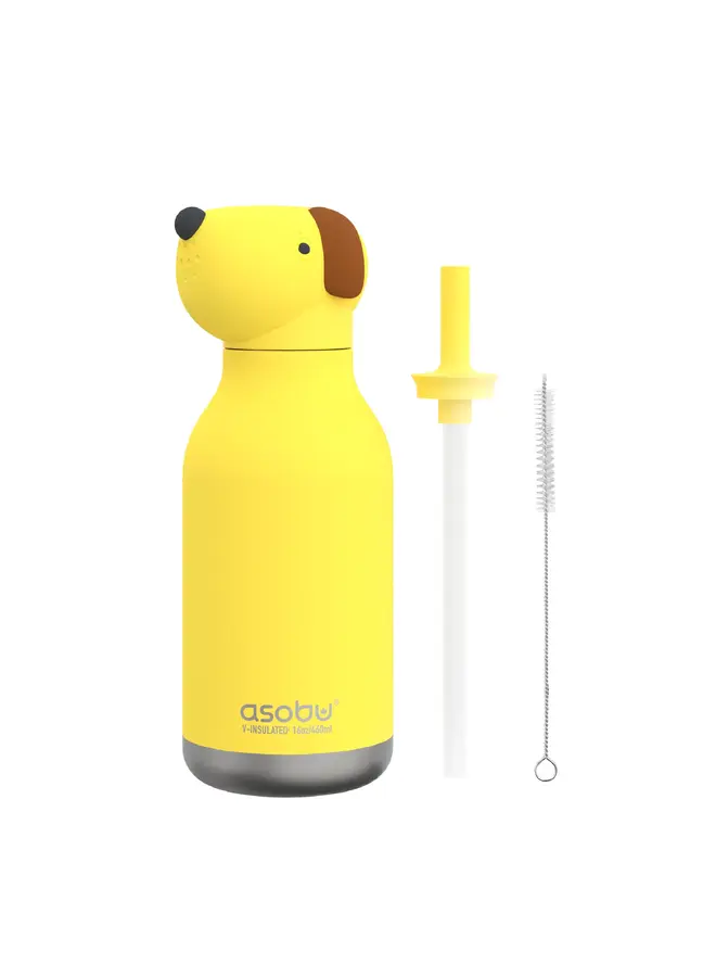 WATER BOTTLE - DOGGIE BESTIE BOTTLE 16OZ / 460ML