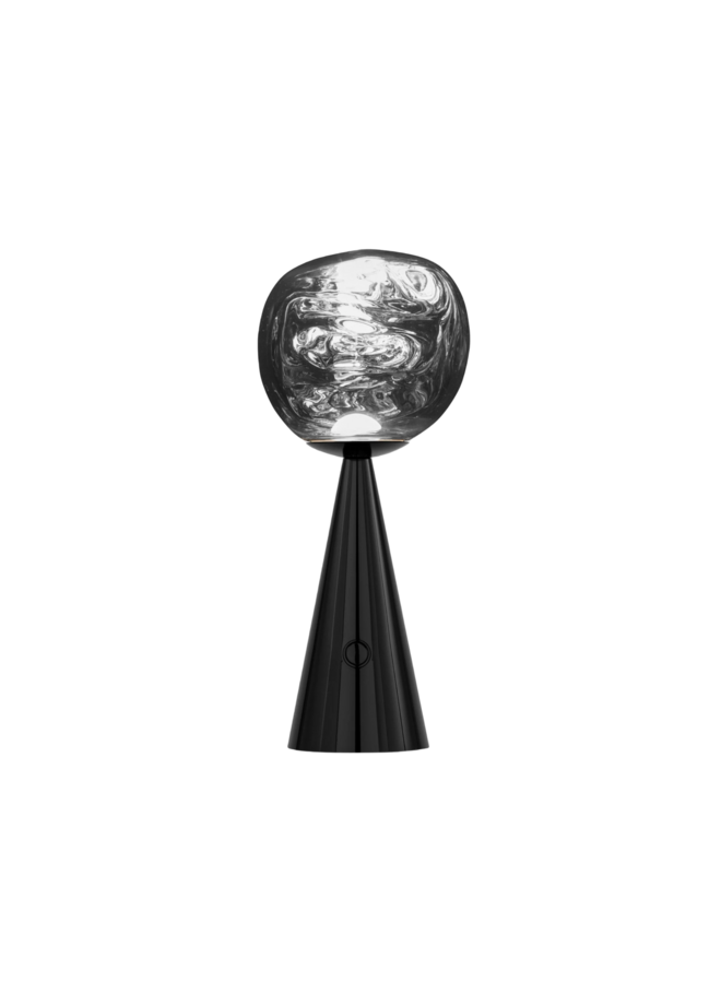 TABLE LAMP - MELT PORTABLE LIGHT BLACK SMALL