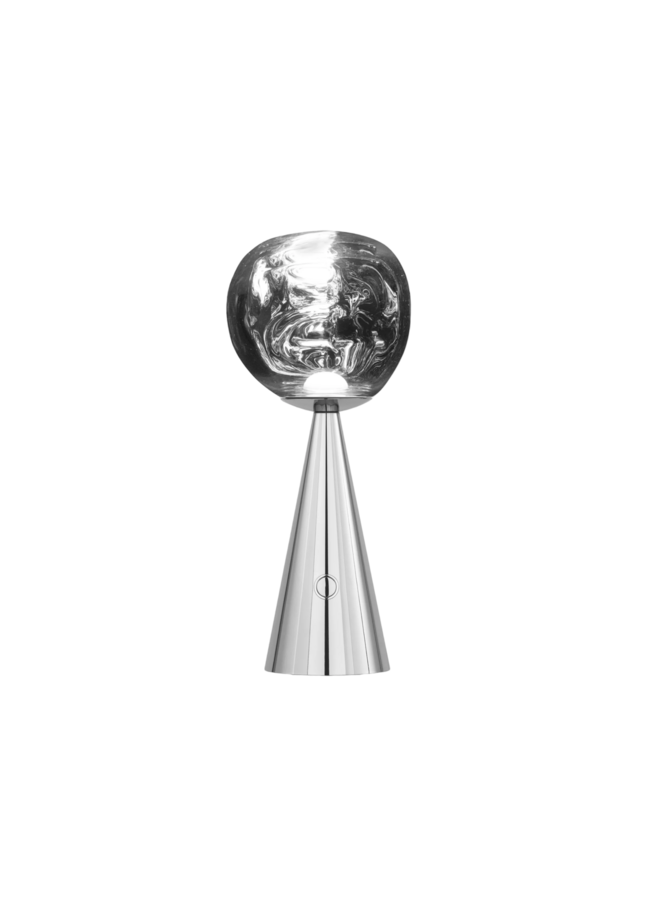 TOM DIXON MELT PORTABLE LIGHT SMALL – SILVER