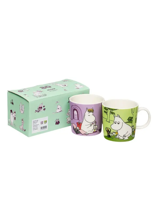 MUG 0.3L - MOOMIN  SNORKM.&MOOMINTROLL 2PC 1079820 M6 - MOOMIN