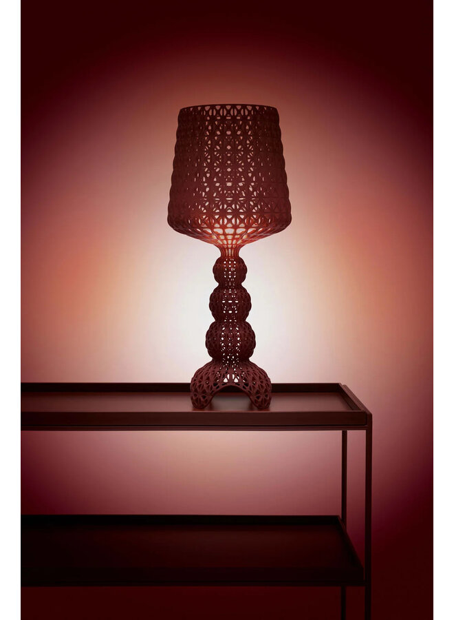 TABLE LAMP - MINI KABUKI BURGUNDY - KARTELL