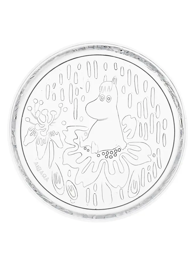 MOOMIN  PLATE CLEAR